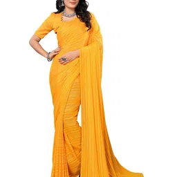 Moda Rapido Women Striped Saree-image-36
