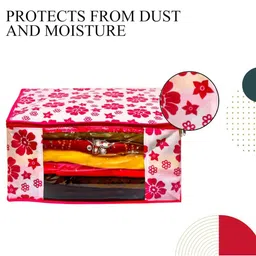 AMAK INC Pink Fabric Multi-Utility Wardrobe Organisers image 2