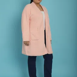theRebelinme Women Longline Open Front Jacket image 3
