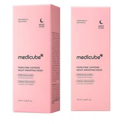 Medicube PDRN Pink Caffeine Night Wrapping Mask - 75 ml image 4
