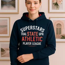 Austin wood Women Printed Hooded Sweatshirt-picture-32