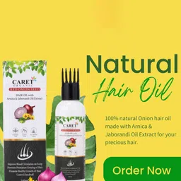 CARET ORGANIC Set Of 2 Glutathione, Vitamin C Soap - 75 g & Red Onion Seed Hair Oil- 100g image 4