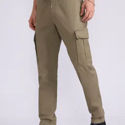Espanshe Men Custom Easy Wash Joggers Cotton Trousers image 4