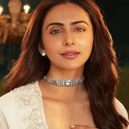 AccessHer Women Silver-Plated Silver Artificial Stones Necklace-image-68