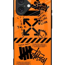 QRIOH Typography Printed iPhone 16 Back Case Mobile Accessories-picture-27