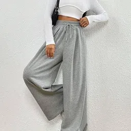 Imsa Moda Women Loose Fit High-Rise Trousers-image-94