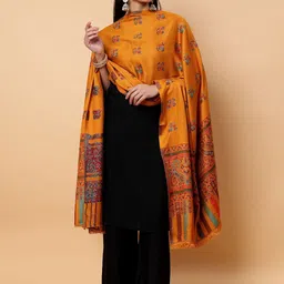 Moda Chales Women Floral Woven Design Shawl-picture-37