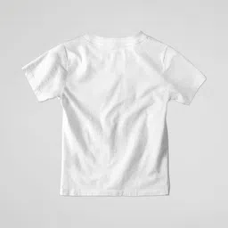 Perkymoon Unisex Kids Cotton Tshirts image 4