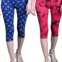 Tik Tok WEARS Girls Multicoloured Cotton Capris-picture-7