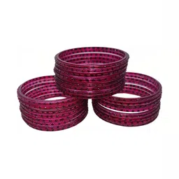 THE BLAZZE Set Of 24 Stone Studded Bangle-picture-18