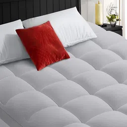 tundwal's Grey Cotton Water Resistant Mattress Protector-picture-17