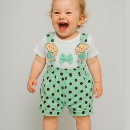 Nicehug Girls Green Dresses-picture-30