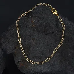 KPOP Gold-Plated Link Bracelet image 1
