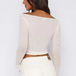 LULU & SKY Striped Crop Top image 2