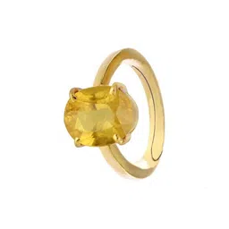 elitemart Unisex Gold-Plated Brass Finger Ring-picture-35