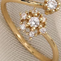 Anouk Women Brass Cubic Zirconia Finger Ring-picture-39