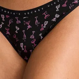 Victoria's Secret Printed Low-rise Thong Briefs image 4