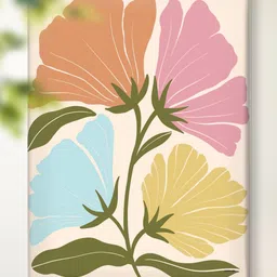 SAF Cream-Coloured Canvas Other Wall Paintings-image-35