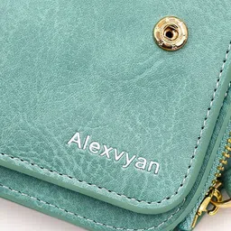 Alexvyan Women Two Fold Wallet image 3