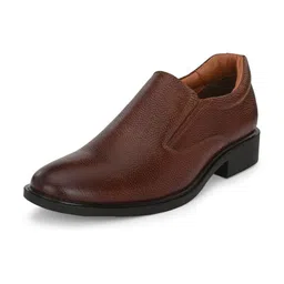 Auserio Men Leather Formal Slip-Ons image 2