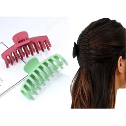 HANDBAG COLLECTION Women Set of 2 Claw Clip image 5