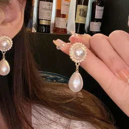 Arzonai Contemporary Drop Earrings-picture-17