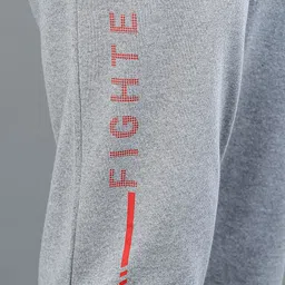 HRX by Hrithik Roshan Men Typographic Printed Mid Rise Jogger image 5