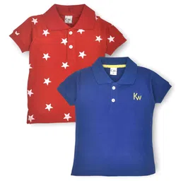 BAESD Boys 2 Printed Polo Collar T-shirt-picture-50