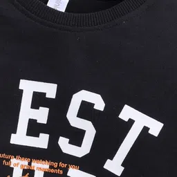Ginie Boys Typography Printed Round Neck Sweatshirt image 3