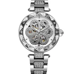FORSINING Women Dial & Stainless Steel Straps Analogue Watch FSL8188M4S2-picture-39