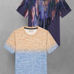 HELLCAT Boys 2 Printed Raw Edge T-shirt-picture-17