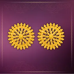 Luv Fashion Gold-Plated Brass Earrings-image-21