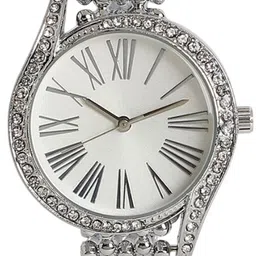 HAUTE SAUCE by Campus Sutra Women Set Of Roman Dotted-Swirl Watch & Bangle SSM25_HSWB5104 image 5