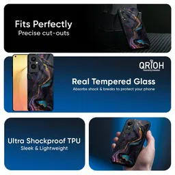 QRIOH Quirky Printed Oppo A5 Pro 5G Back Case Mobile Accessories image 4