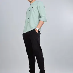 FABRIPPLE Men Classic Opaque Casual Shirt image 5