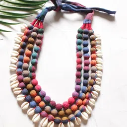 A Local Tribe White Metal Necklace-picture-52
