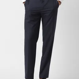 Van Heusen Men Striped Formal Trousers-picture-20