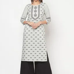 ANIYAH Women Floral Printed Kurti-image-10