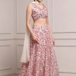 Biba Ready to Wear Lehenga & Blouse With Dupatta image 3