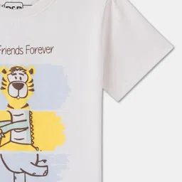 R&B Boys Graphic Printed Round Neck Cotton T-shirt image 4