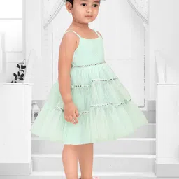 Pragya Exclusive Crepe Fit & Flare Dress image 2