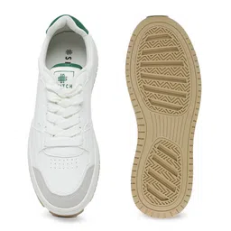 Snitch Men PU Round Toe Lace Ups Sneakers image 4