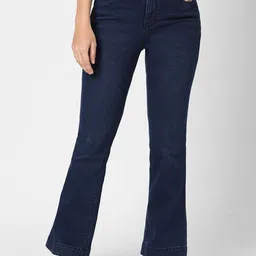 Kraus Jeans Women Flared High-Rise Jeans-picture-10