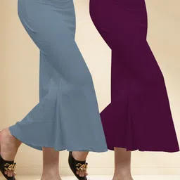 POOJARAN SAREE Women Pack Of 2 Mid-Rise Saree Shapewear-picture-16