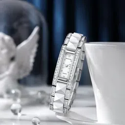 GIORDANO Women Embellished Dial & Stainless Steel Straps Analogue Watch GZ-60104-22-image-50