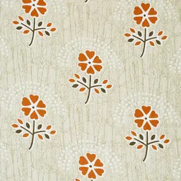 KLOTTHE Yellow Floral Cotton Single Bedsheets image 5