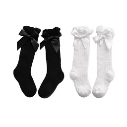 SYGA Kids Pack Of 2 Cotton Above Knee Socks-picture-32