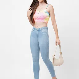 Kraus Jeans Women Skinny Fit Mid-Rise Jeans image 4