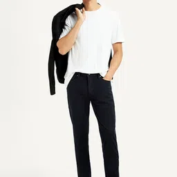 Levis Men Classic Slim Fit Mid-Rise Stretchable Jeans image 3