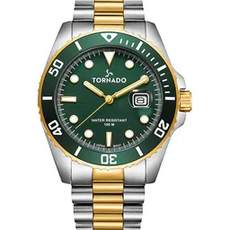 TORNADO Men Dial & Stainless Steel Bracelet Style Straps Analogue Watch T22001-TBTH-picture-42